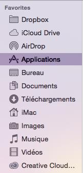 Locating Outlook in Mac Applications Finder